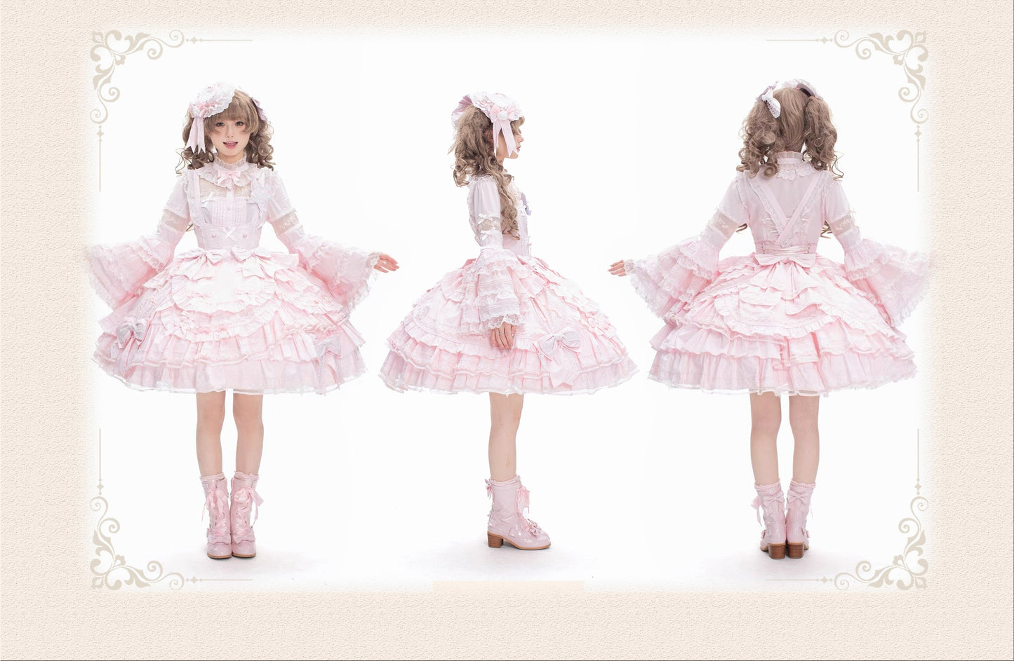 [Vorbestellungen bis 13. Oktober möglich] Hybrid Moonlight Doll 2.0 Jumper Skirt [Lost Aqua]