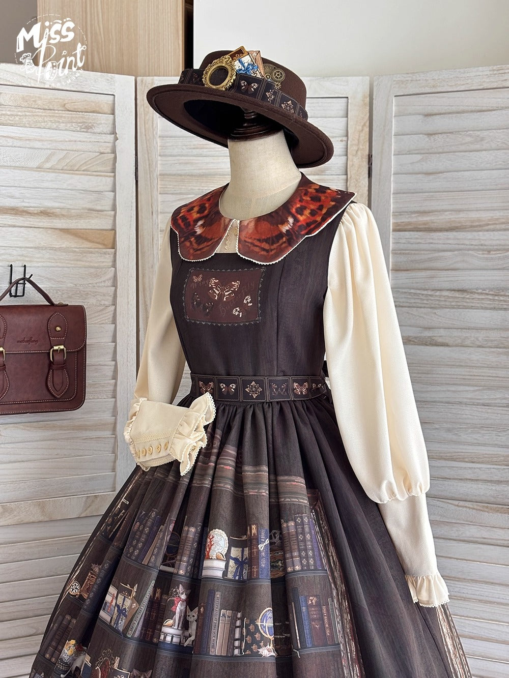 【受注予約~11/6】German Bookshelf ブラウス【Miss Point】