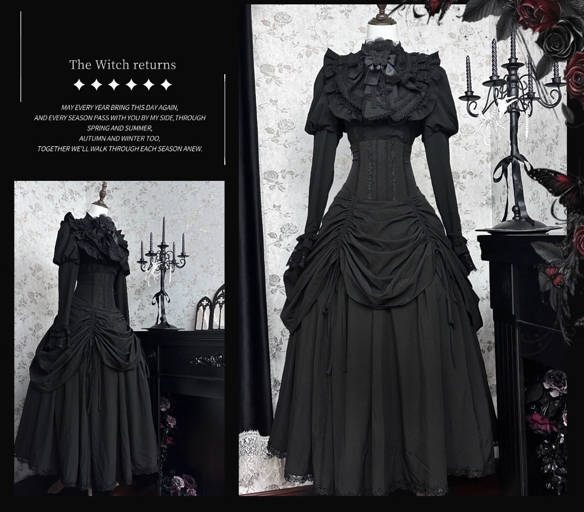 【受注予約~12/25】The Witch Returns トップス・スカート【初代魔女】