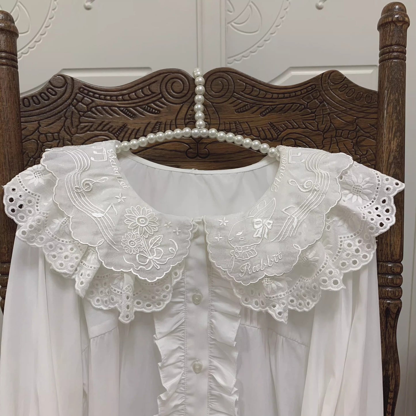 Petit Rabbit ブラウス【Flower Banquet】