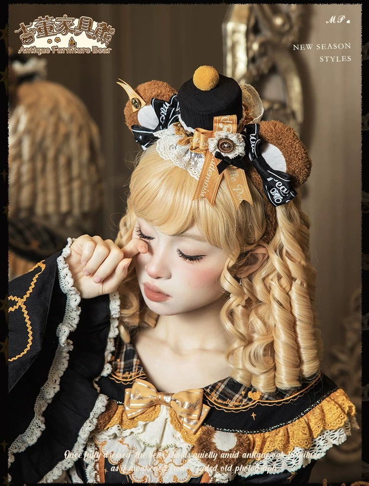 【受注予約~9/8】Antique Furniture Bear アクセサリー【Melliflorpearl】