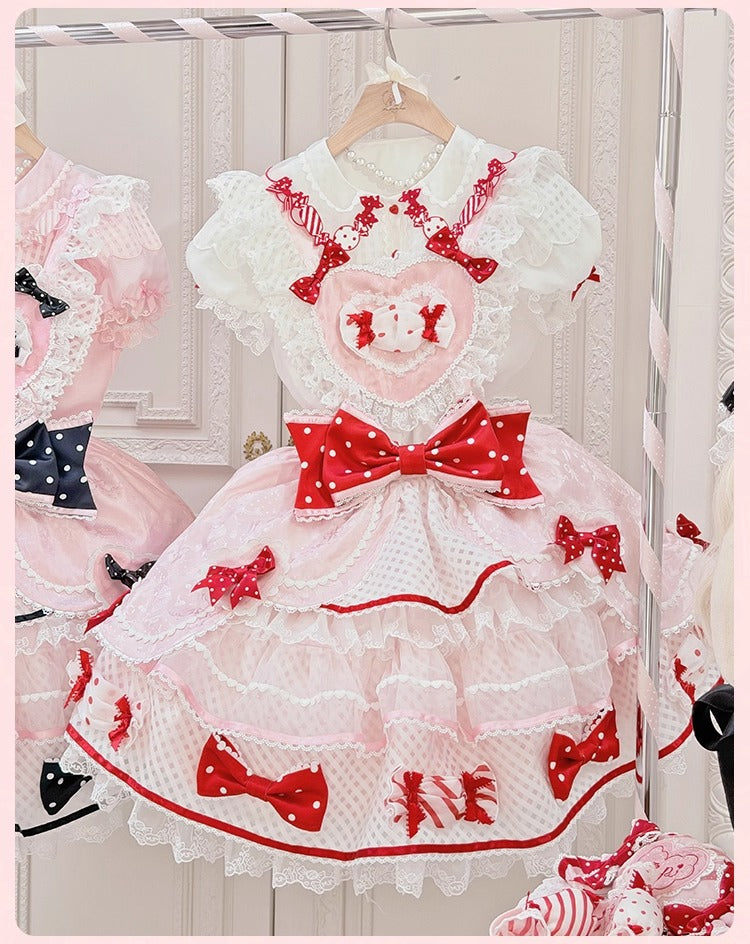 【受注予約~12/8】Candy Wrapper トップス・スカート【花与珍珠匣】