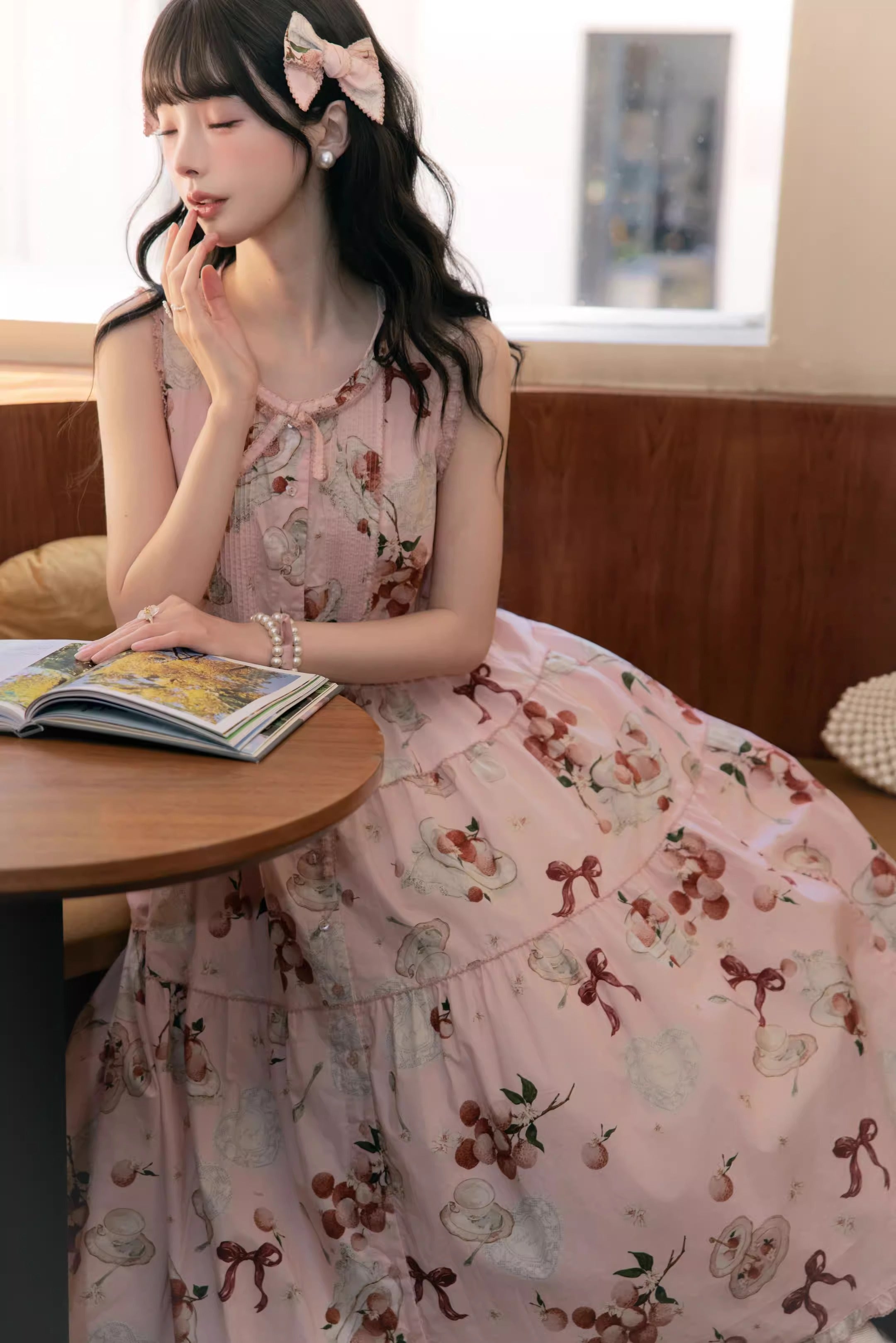 Lychee Tea リボンピン【MapleSugar】 – Epetice