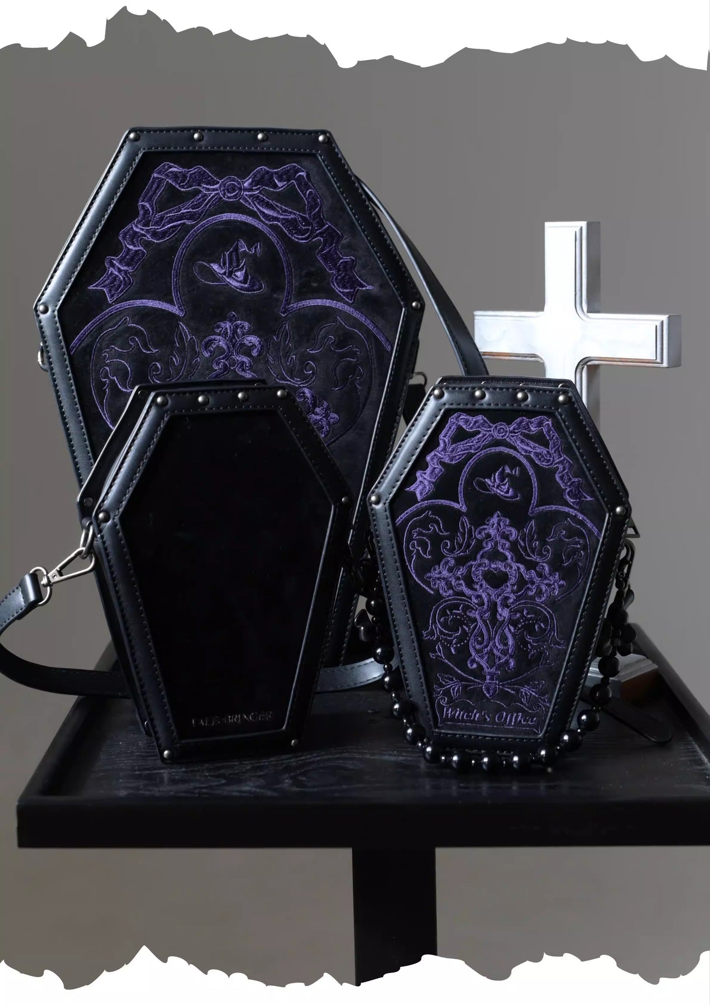 【受注予約~1/18】魔女集会 棺型バッグ【物語者】