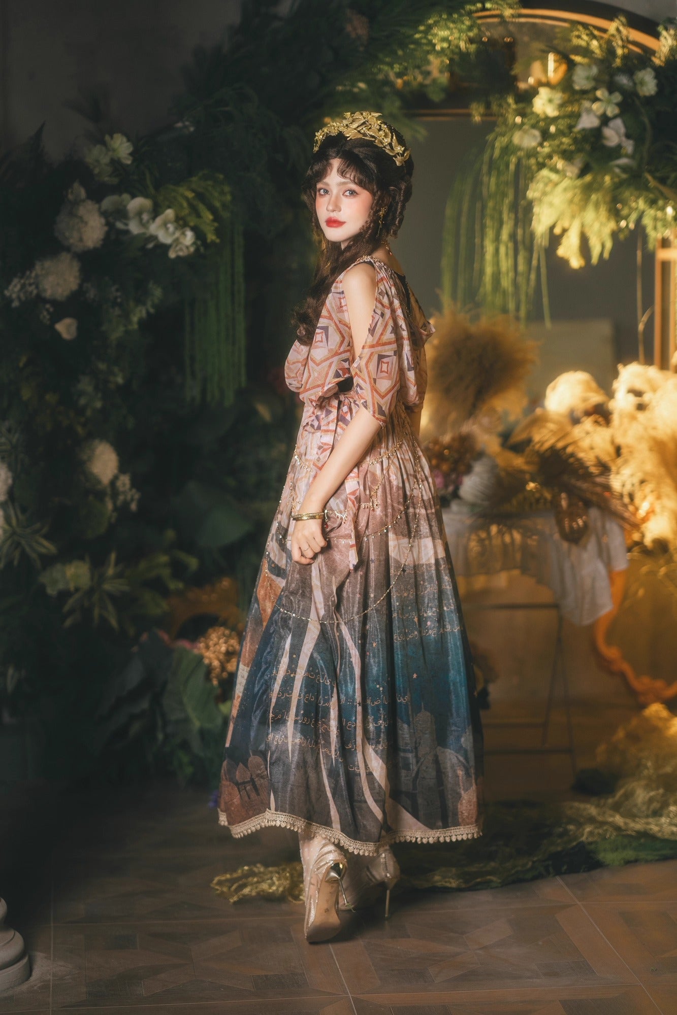 【受注予約~12/11】Stars ワンピース(タイプ2)【FaeriesDaffodil】