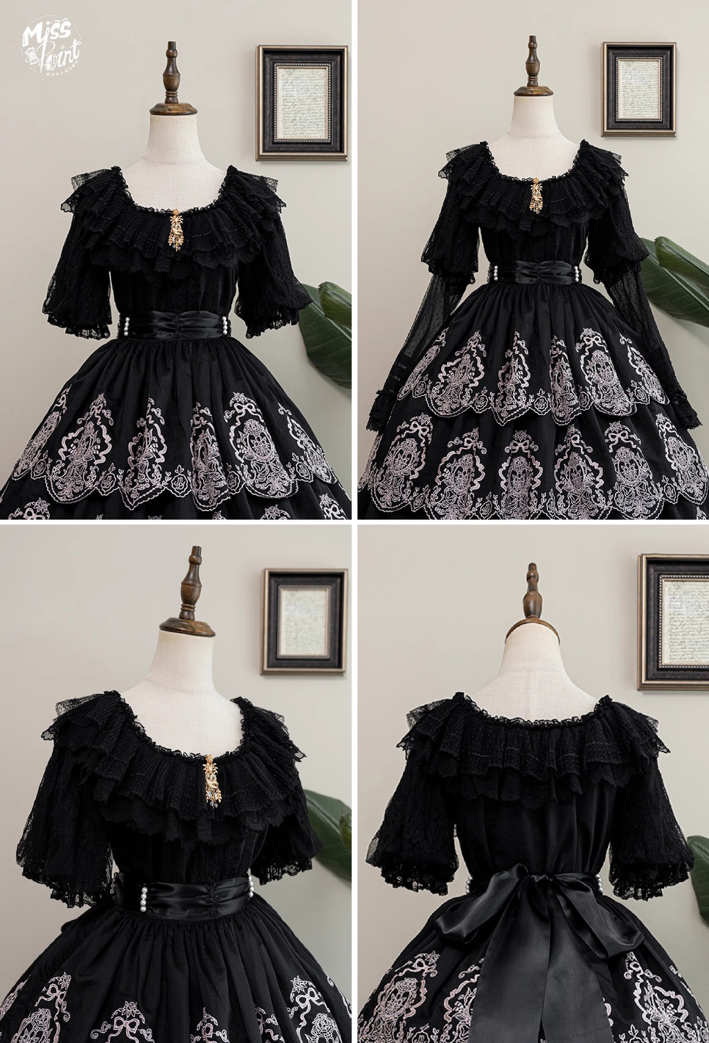 【受注予約~9/25】Point Gardens ブラウス【Miss Point】