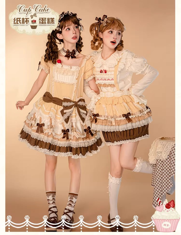 【受注予約~1/26】CupCakes ワンピース【花与珍珠匣】