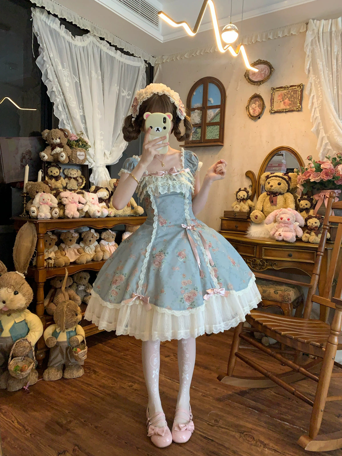 Pearls & Roses ワンピース【千木】