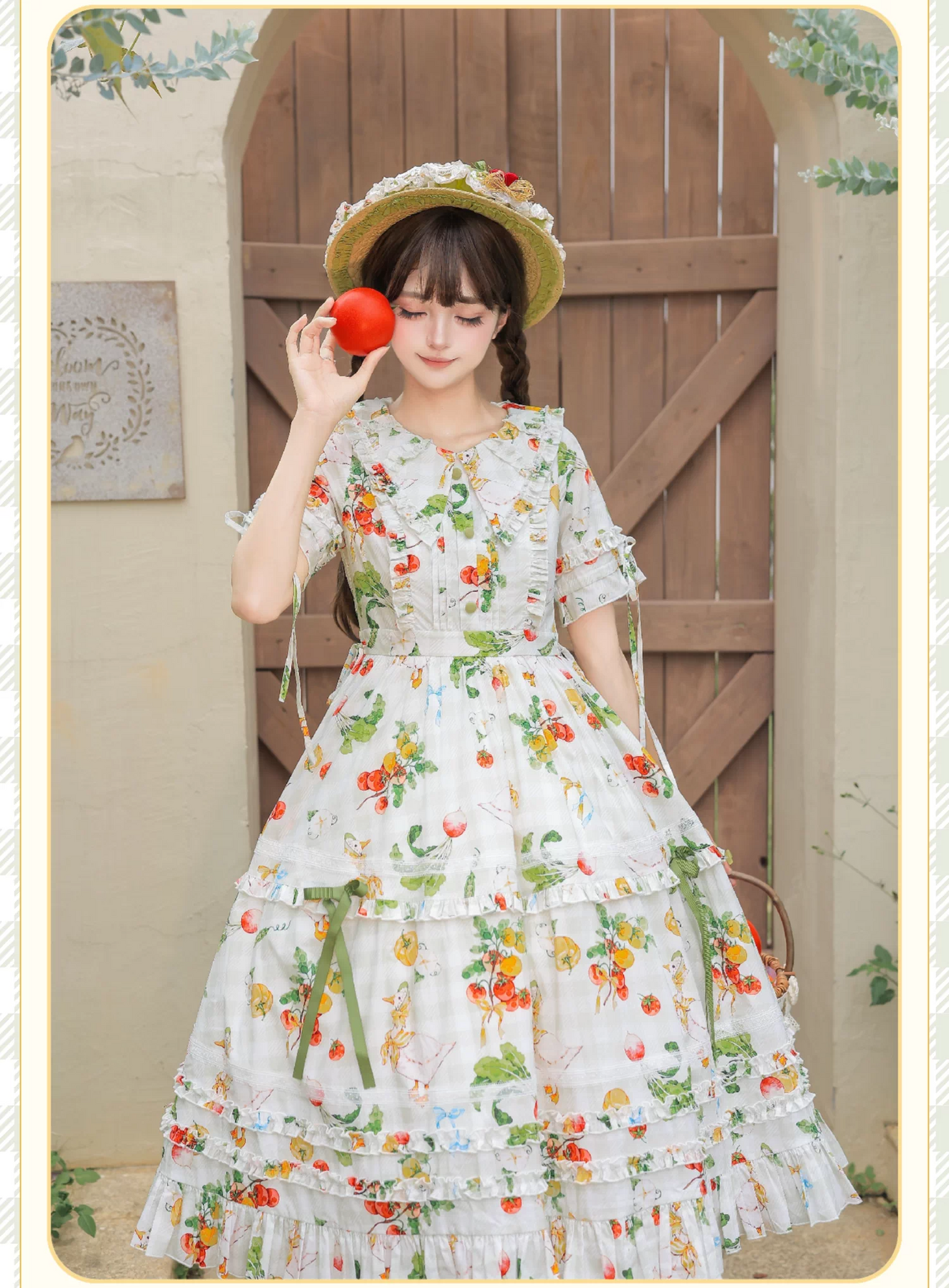 【受注予約~8/6】Summer Ode ワンピース【Summer Day】