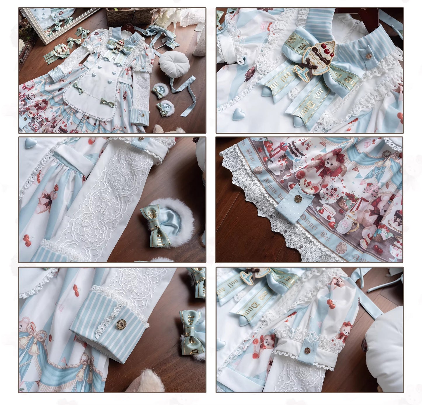 【受注予約~2/26】Partisan's Dinner ワンピース【Antique Doll】