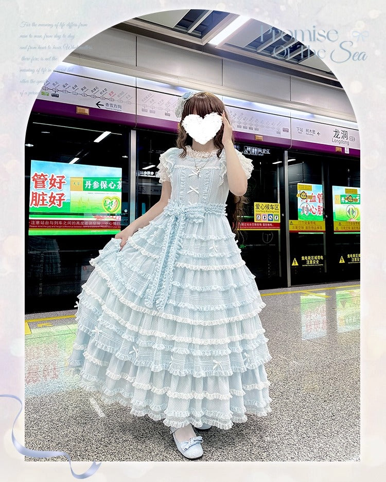 【受注予約~9/28】Summary of the Sea ジャンパースカート(タイプ1)【梅子】