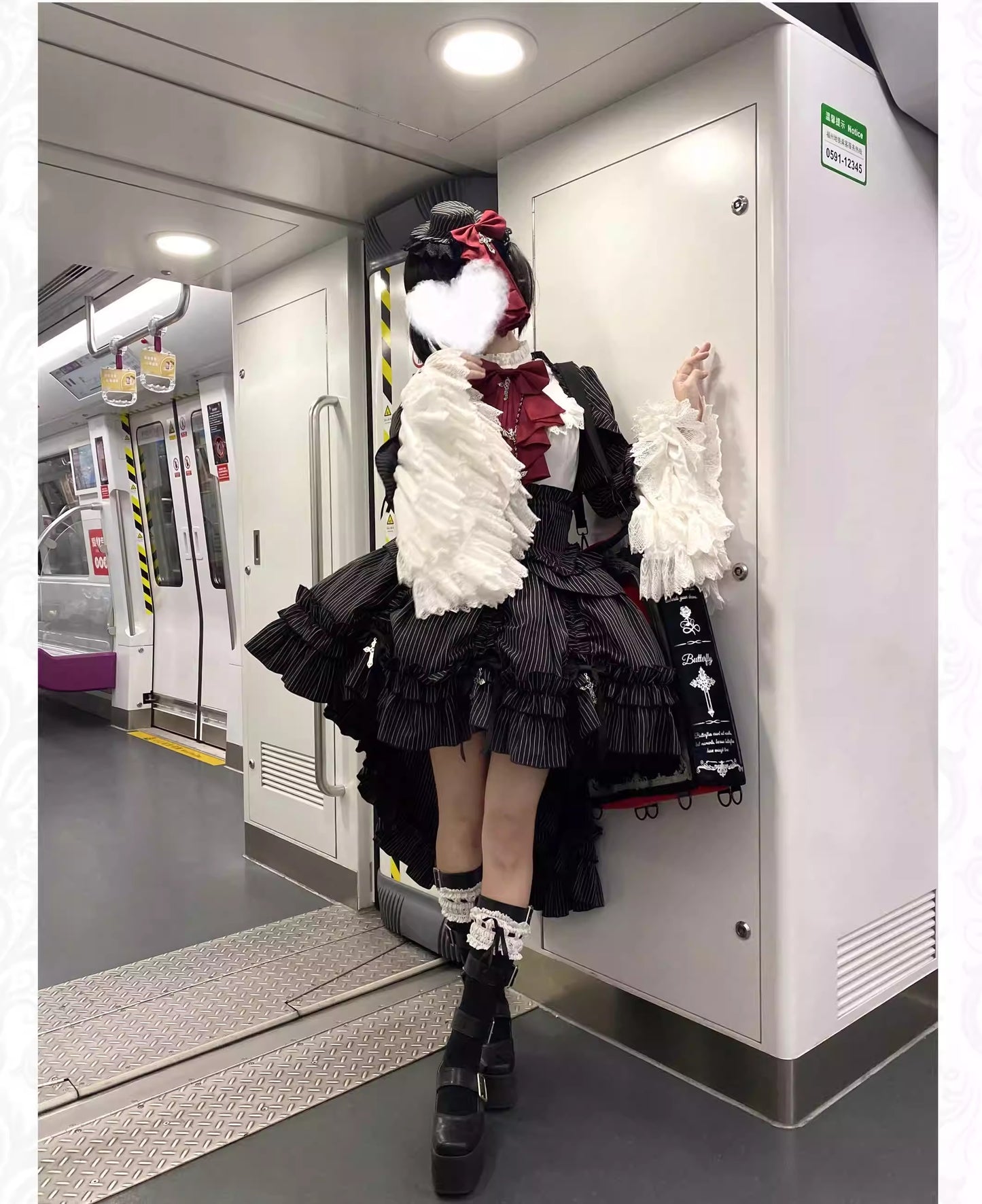 【受注予約~11/20】十字夜曲 ブラウス【IS ME洋装】