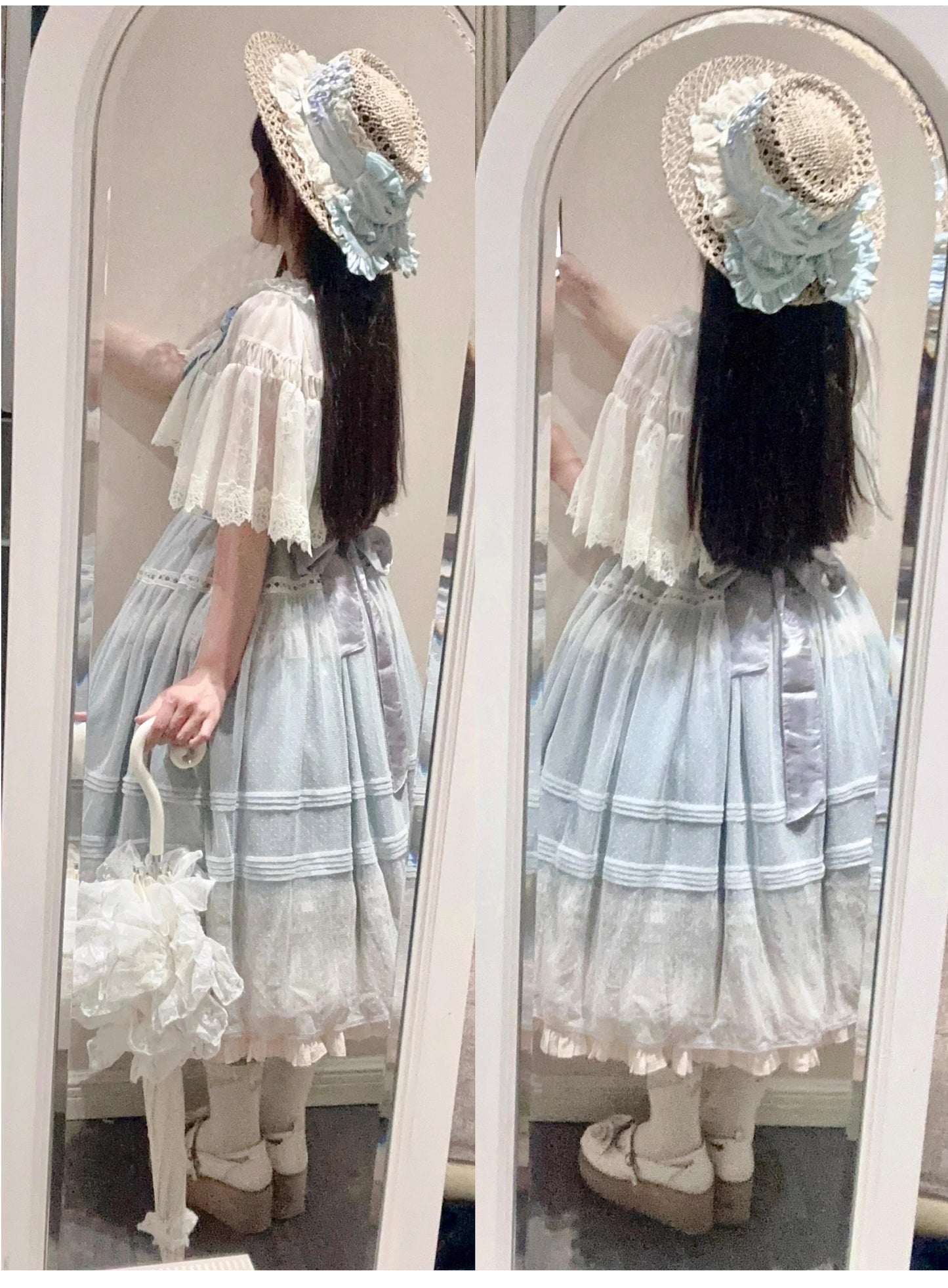 【受注予約~2/26】わすれな草の帽子【LittlePlum】