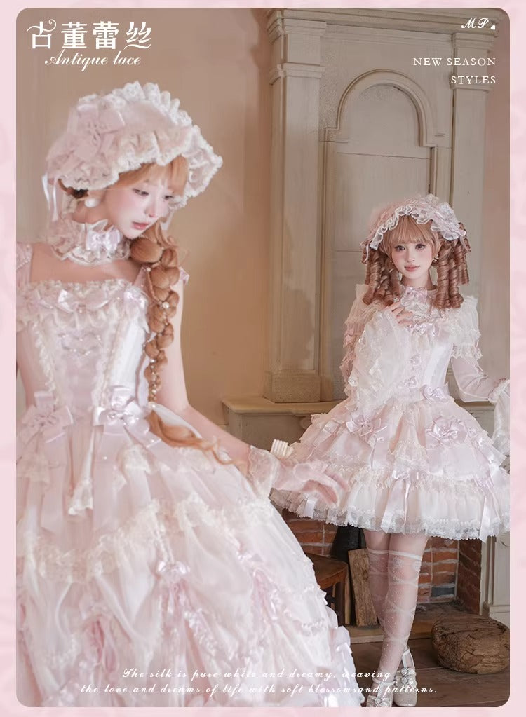 【受注予約~4/2】Antique Race アクセサリー【花与珍珠匣】