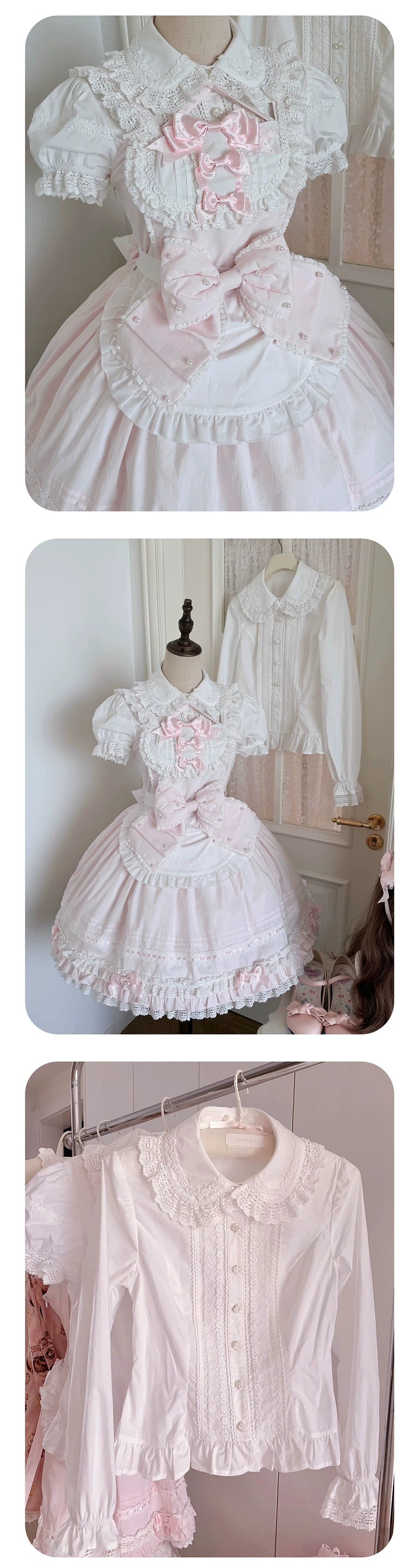【受注予約~10/13】Pearl Doll ブラウス【Sheep Puff】