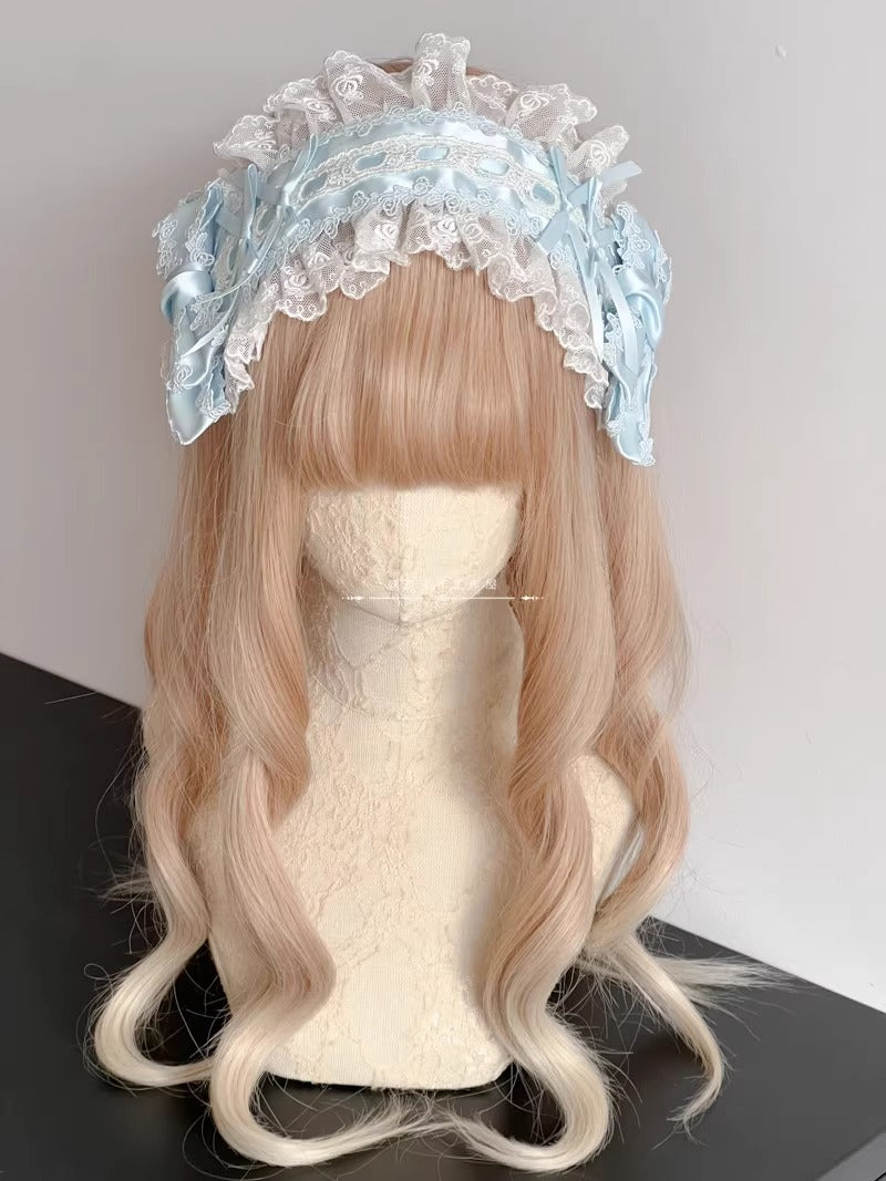 トリプルリボン ヘッドドレス【妹抖手作工作屋】