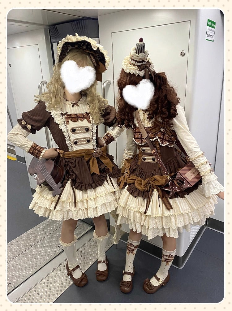 [Pre-orders until October 9th] Hazelnut Cocoa Dress/Jumper Skirt [Doujingo]