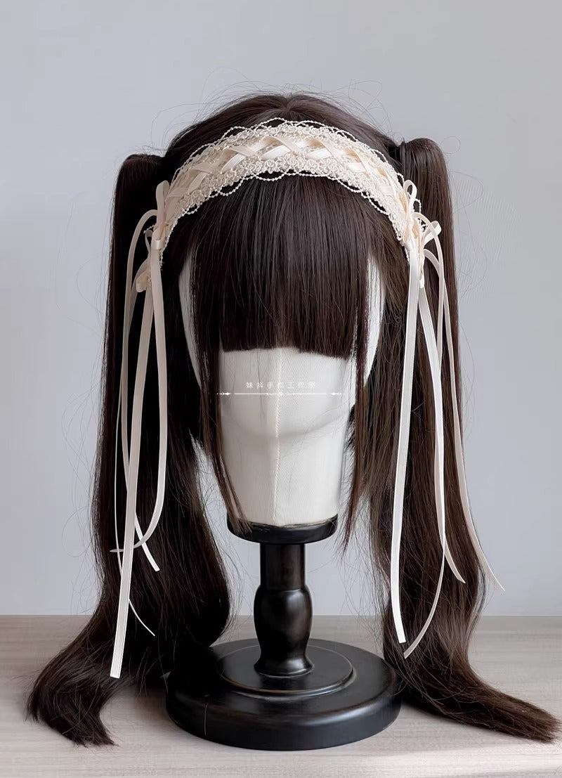 リボンテールヘッドドレス【妹抖手作工作屋】