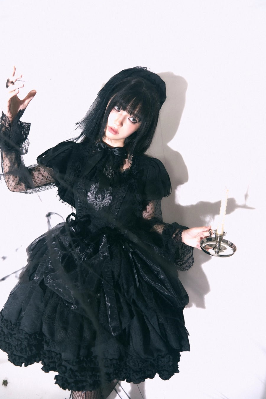 【受注予約~12/11】月光蜘蛛 ケープ・ボレロ【Moon River】