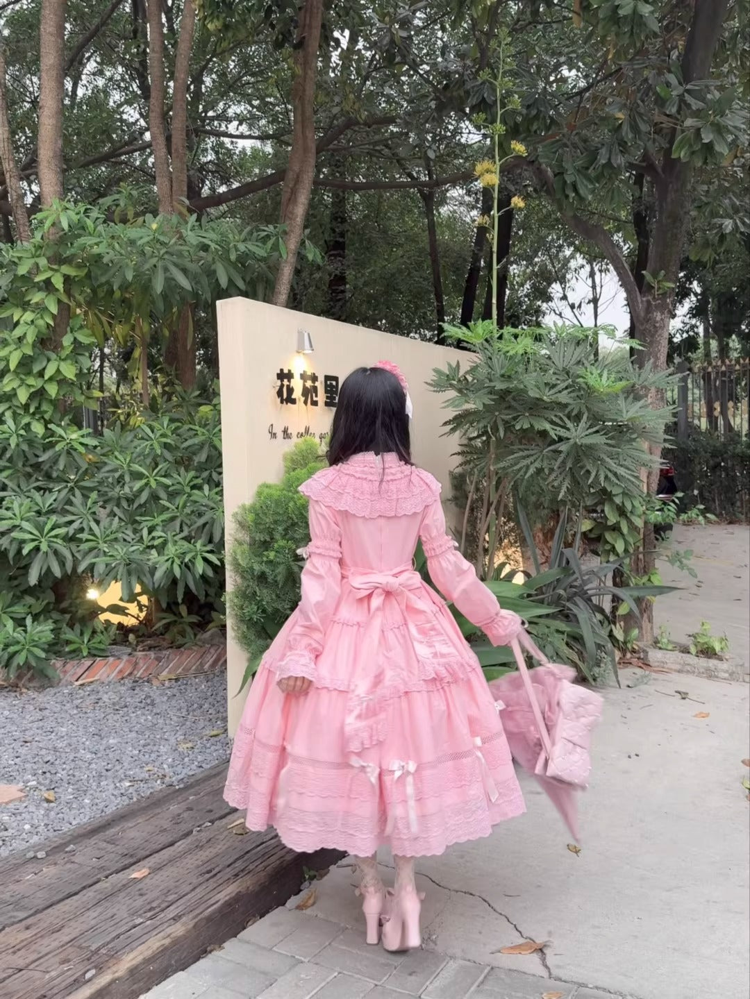 【受注予約~4/16】Edberg Rose ワンピースセット【Rose And Neverland】