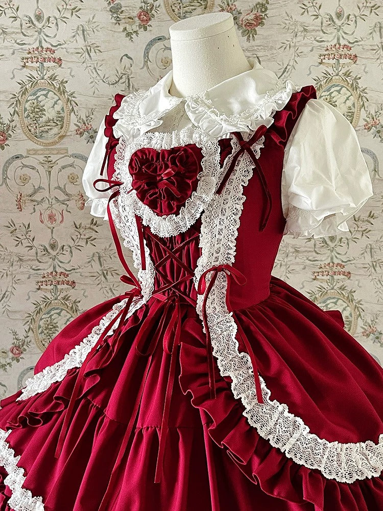 ハートイー　ジャンパースカート Heart E - heart E ジャンパースカートの通販 by コスプレ・衣類