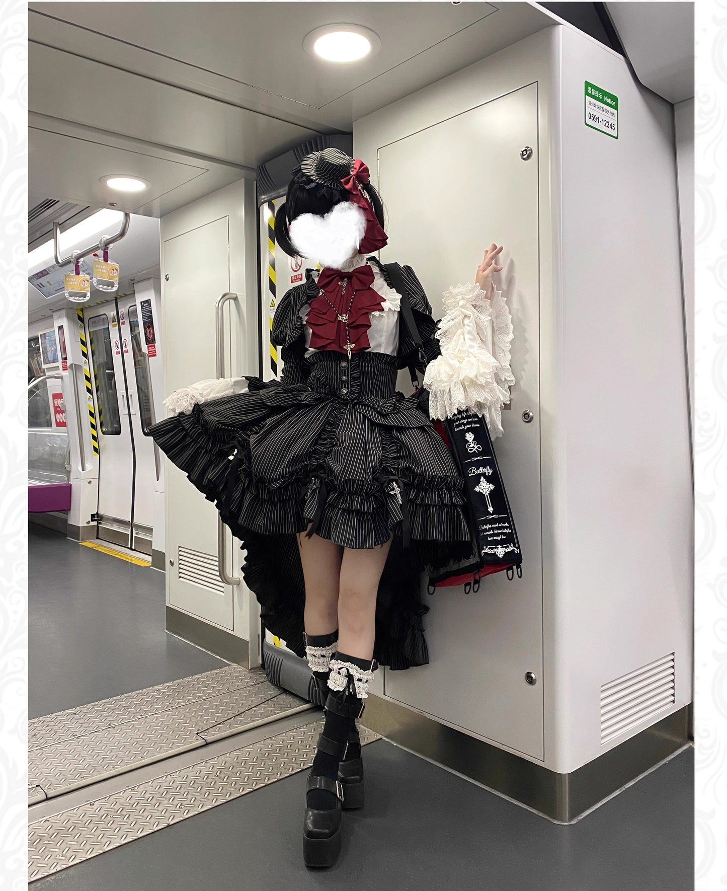 【受注予約~11/20】十字夜曲 スカート【IS ME洋装】