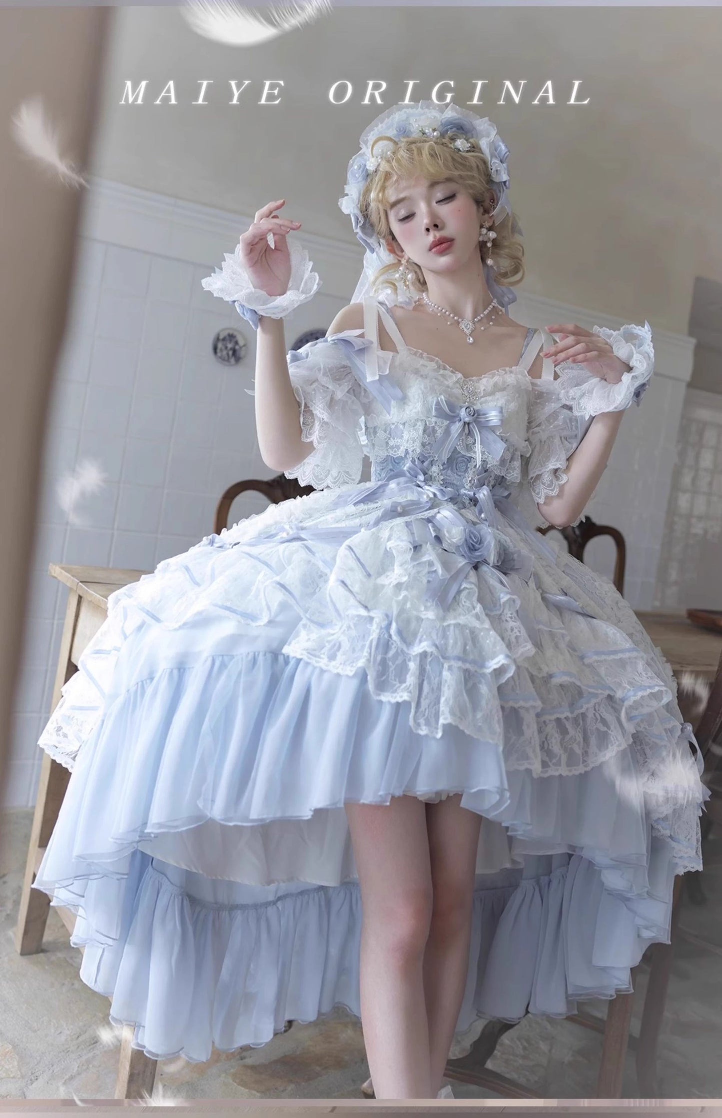 【受注予約~11/20】Diane Rose ワンピース【咩耶】