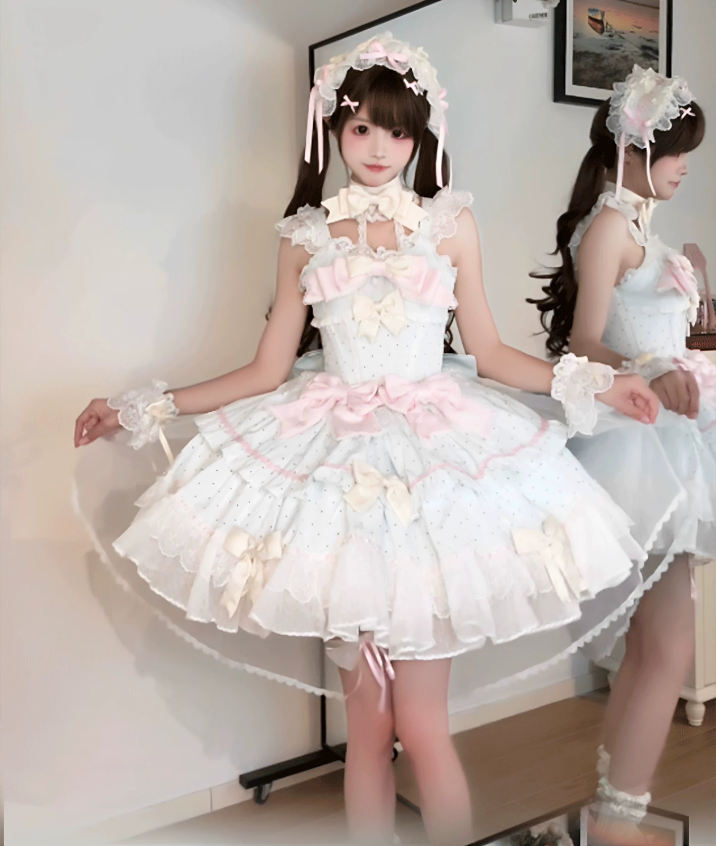【受注予約~6/16】Marine Pearl ジャンパースカート・フルセット【婕溪鹿】