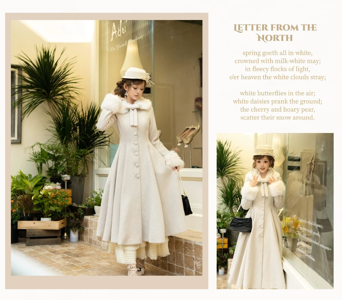 【受注予約~10/29】North Letter コート(2026 Ver.)【Snow】