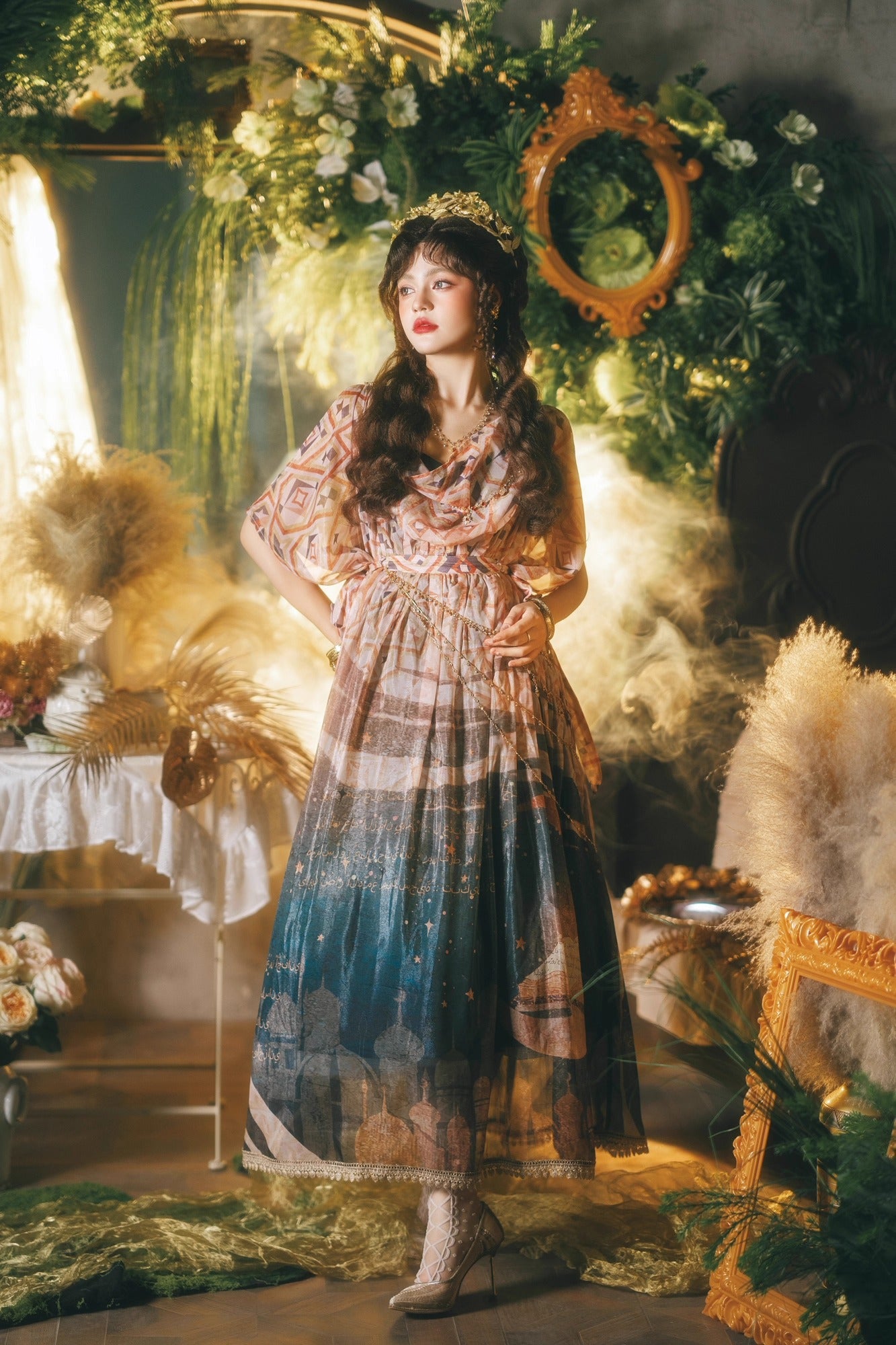 【受注予約~12/11】Stars ワンピース(タイプ2)【FaeriesDaffodil】