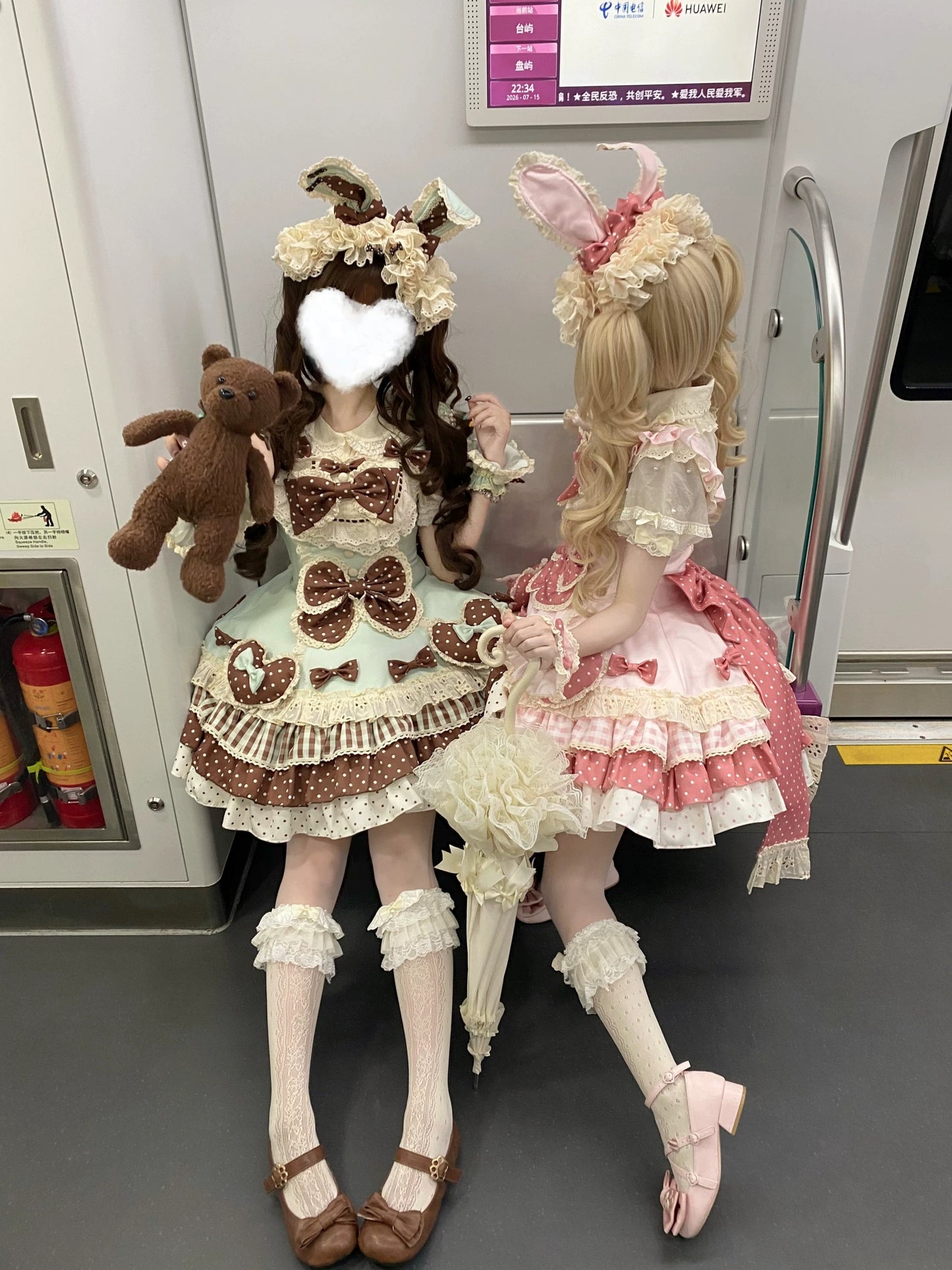 【受注予約~9/6】ときめきうさぎ ジャンパースカートフルセット【Sweet Whisper Casket】