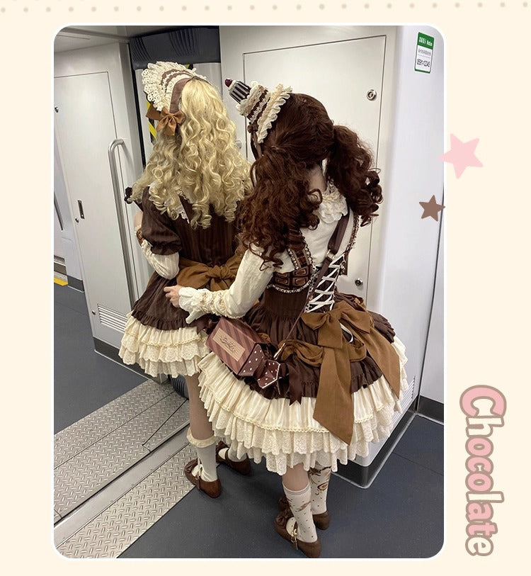 [Pre-orders until October 9th] Hazelnut Cocoa Dress/Jumper Skirt [Doujingo]