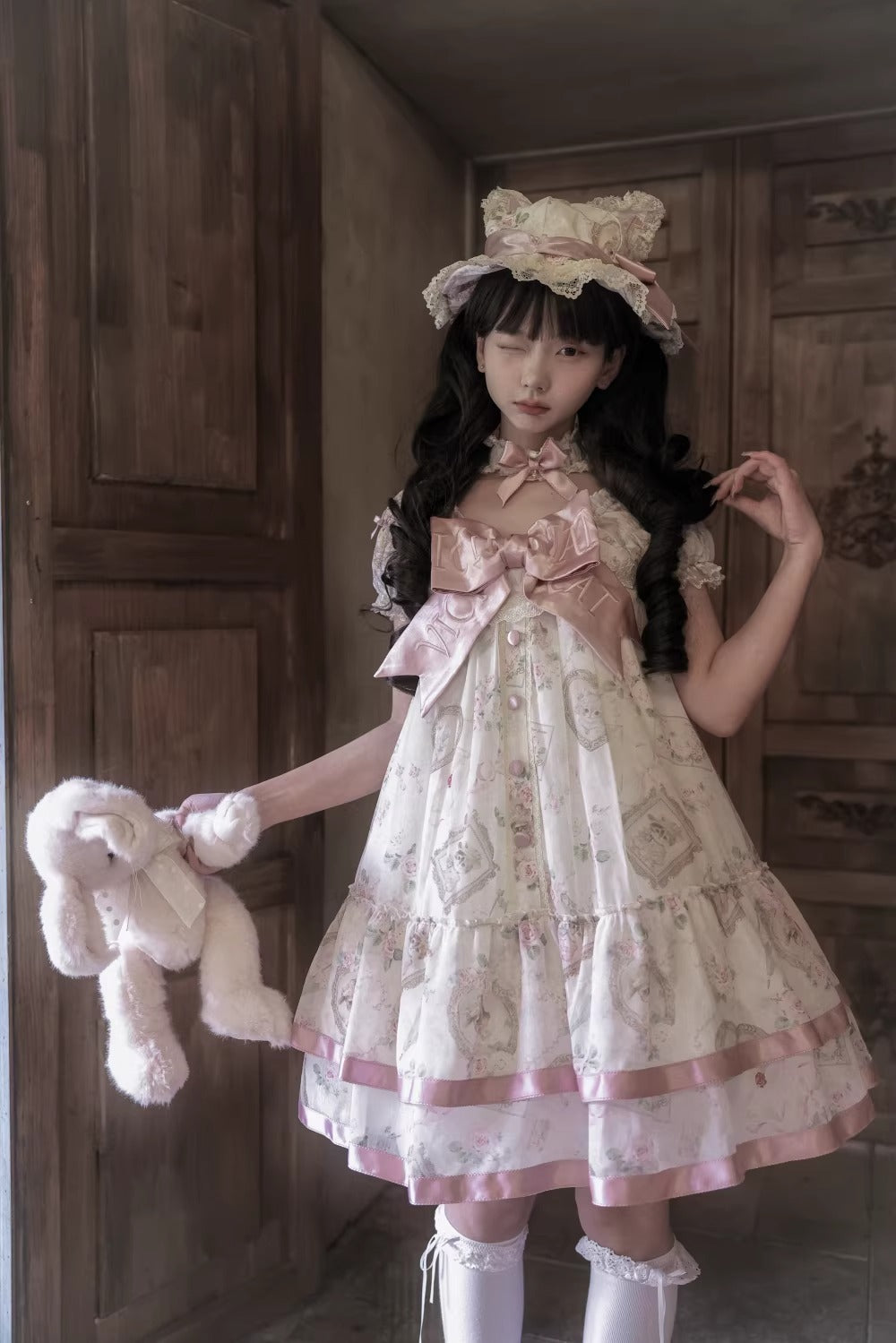 【受注予約~3/5】Victoria Cat ワンピース(タイプ2) 【Moon River】