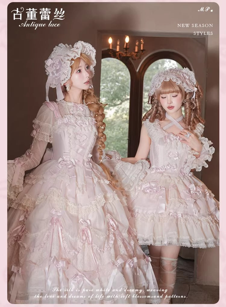 【受注予約~4/2】Antique Race アクセサリー【花与珍珠匣】