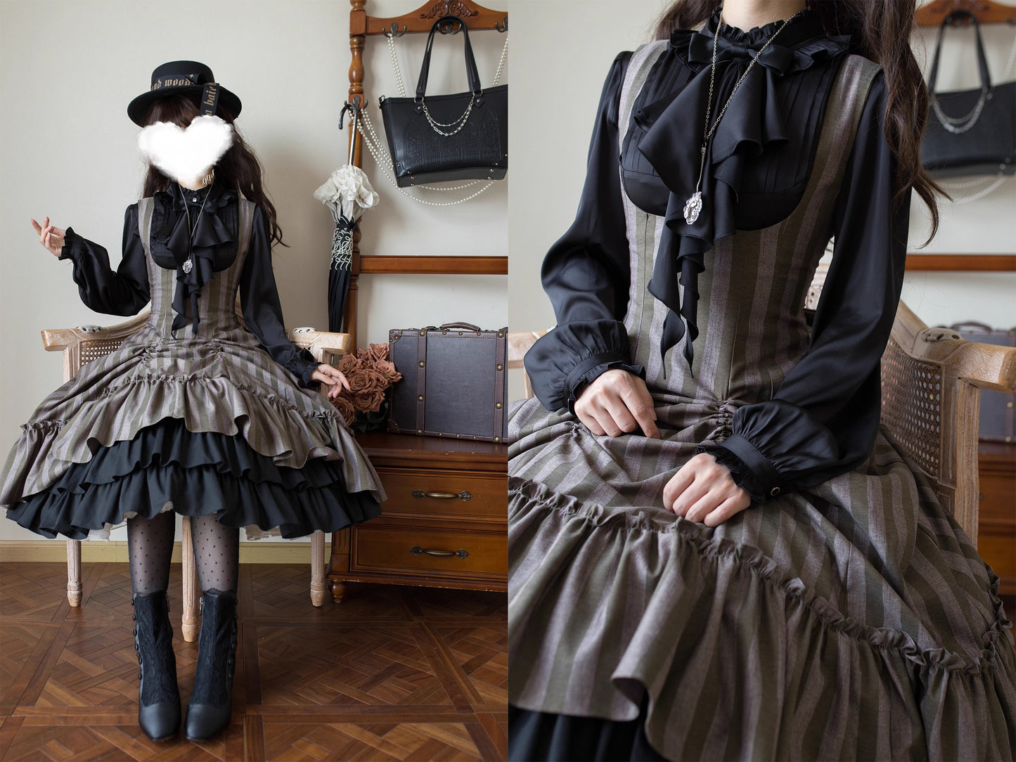 【受注予約~12/4】Black Forest ブラウス【berryandwood】