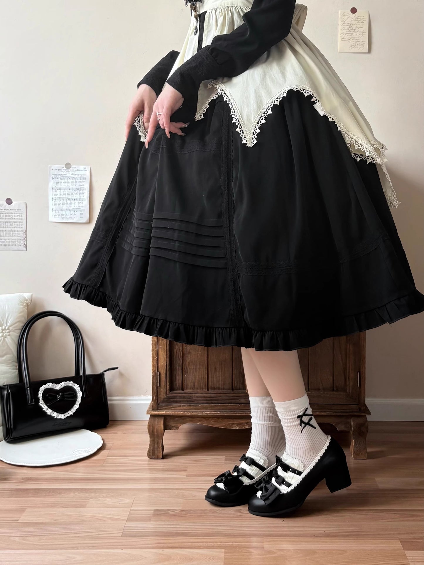 Castle Nocturne リボンシューズ【GURURU】