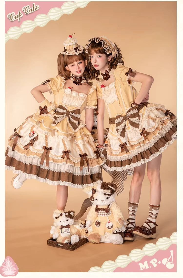 【受注予約~1/26】CupCakes ワンピース【花与珍珠匣】