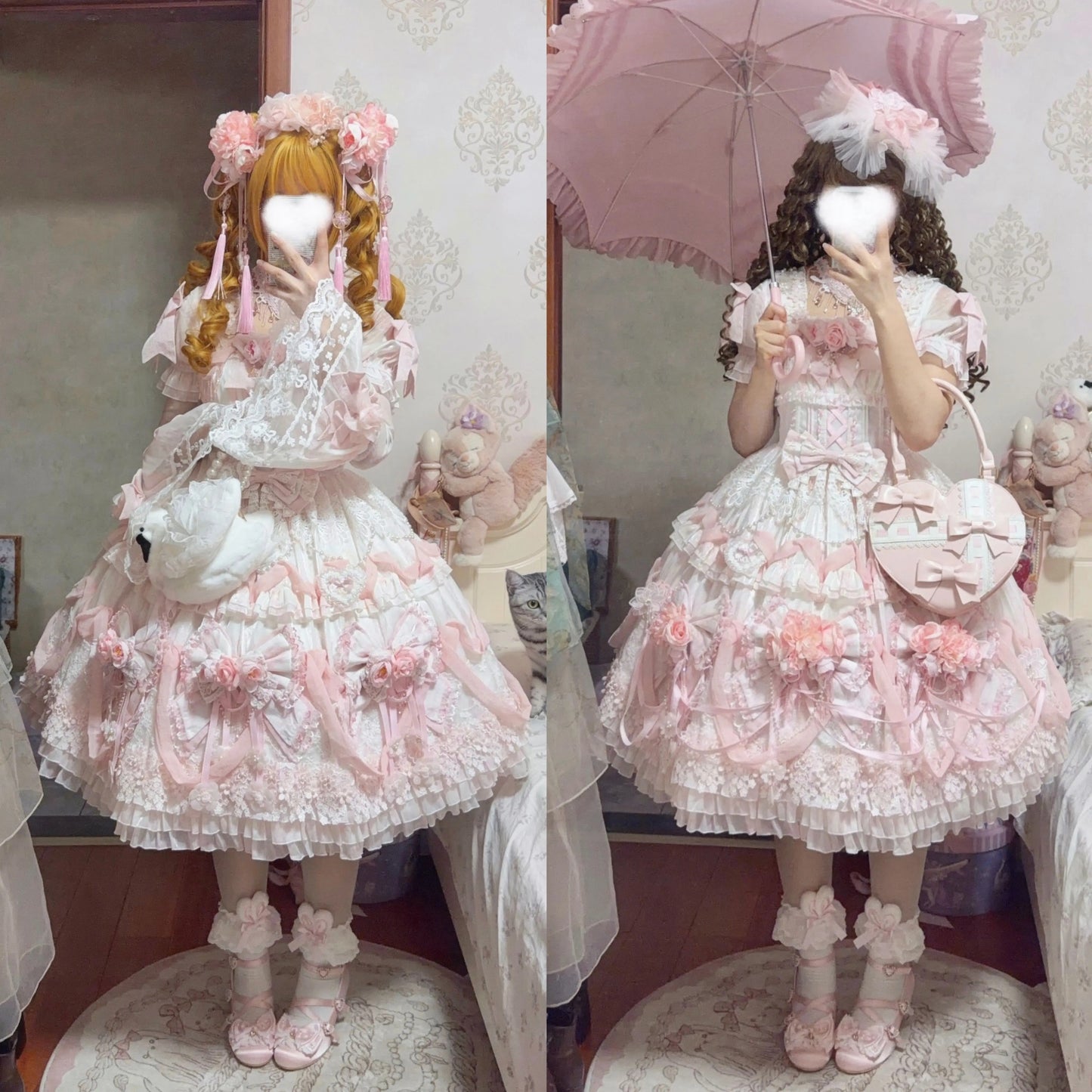 【受注予約~6/23】Flower Mirror Doll 2.0 ワンピース【sedef】