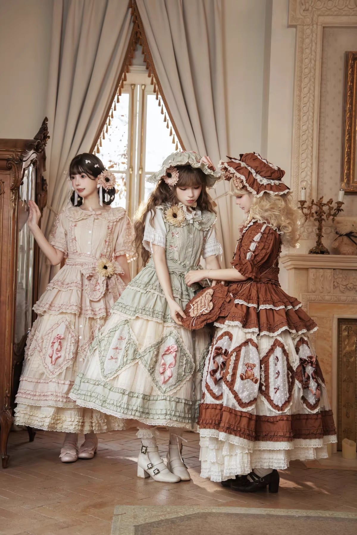 【受注予約~3/18】Rothenburg Bear 4.0 ワンピース(くまなし)【MONO GIRL】