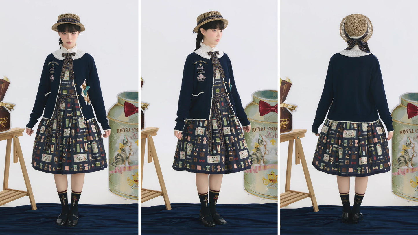 【受注予約~2/26】Chocolate カーディガン【YAMKAJO】