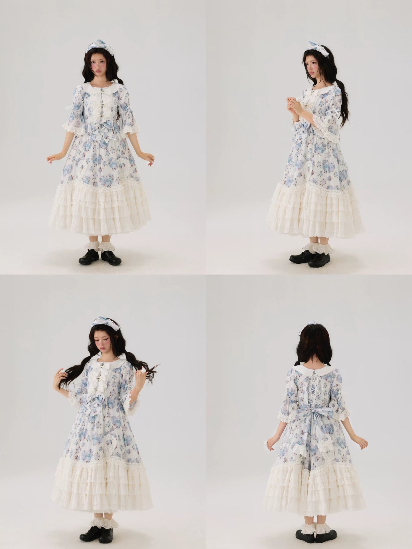 【受注予約~6/28】Bouquet of flowers for autumn 2026 ワンピース【BacioBouquet】