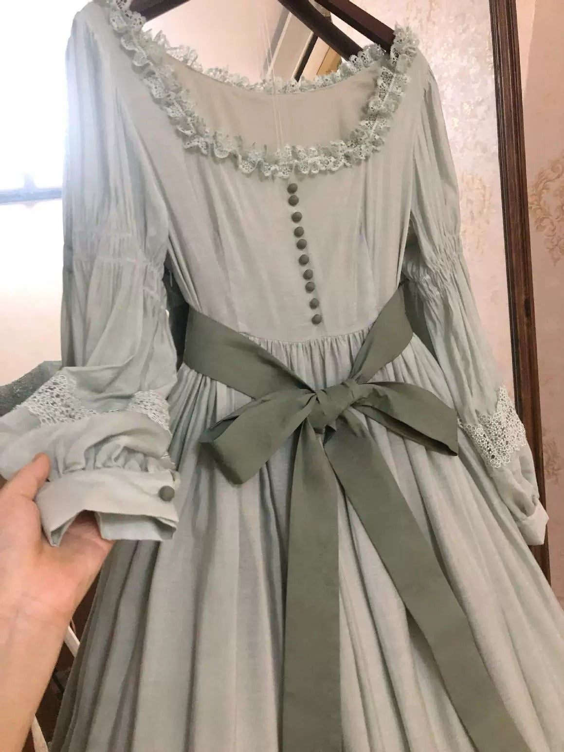 【受注予約~6/25】プロヴァンスの花束 ワンピース【sara bell】