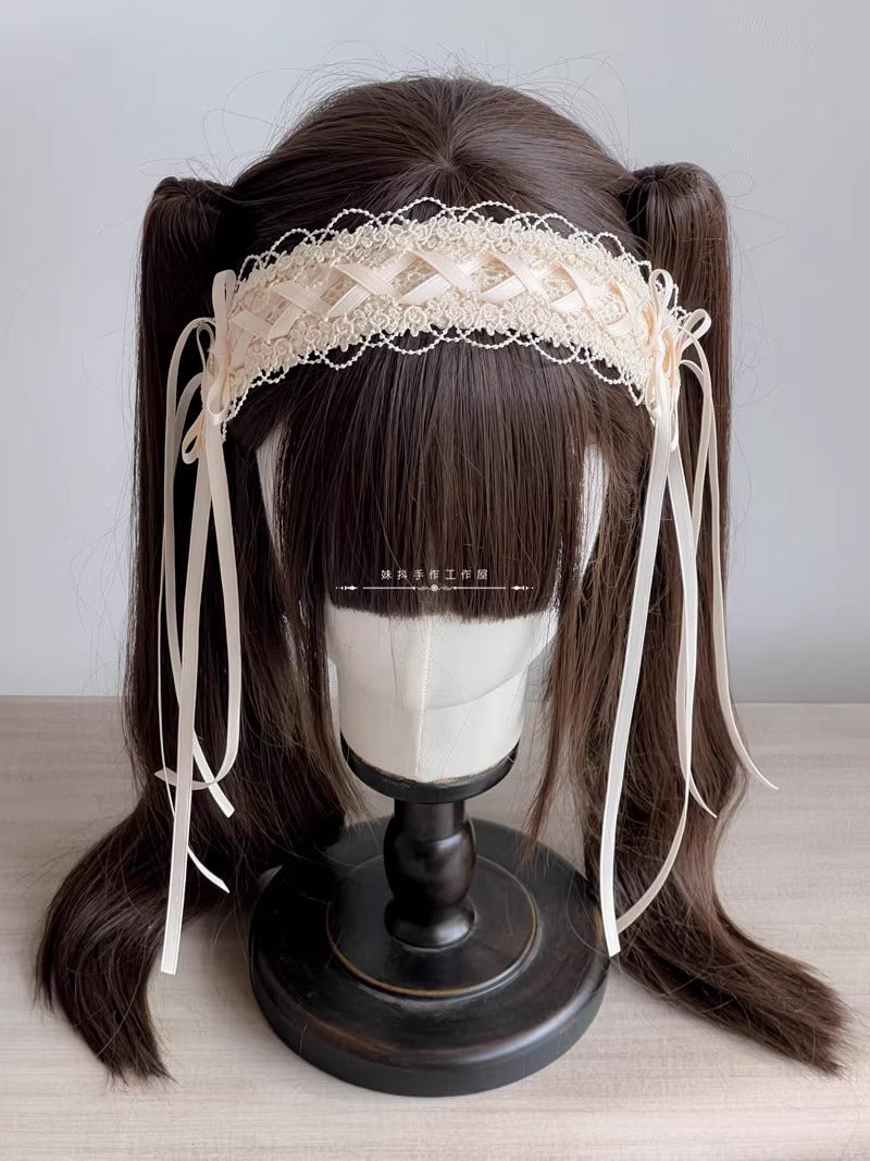 リボンテールヘッドドレス【妹抖手作工作屋】