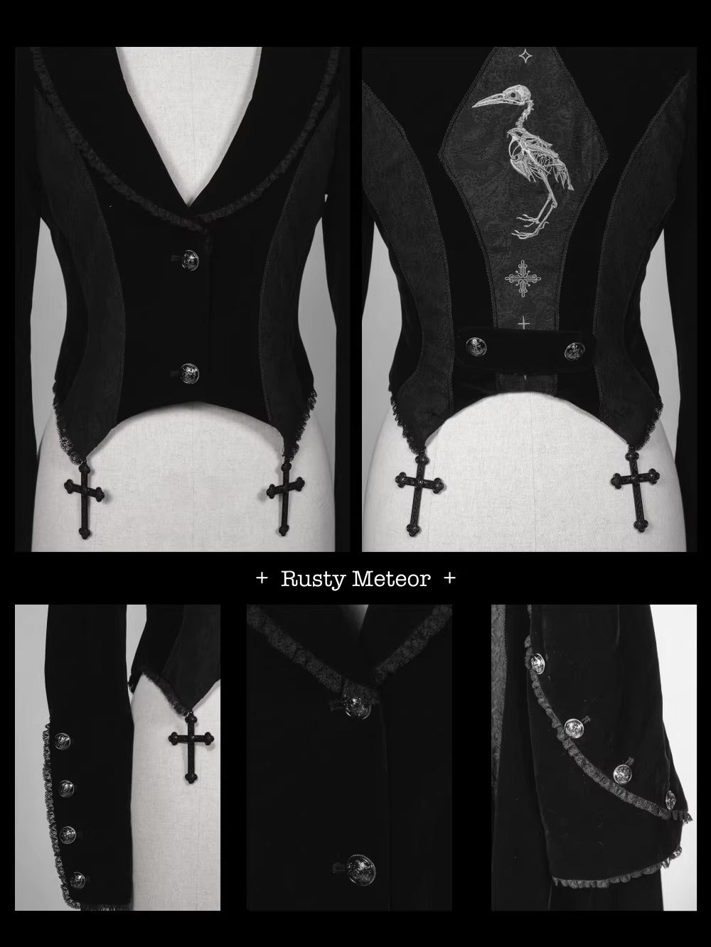 【受注予約~3/23】Embroidered Star ジャケット【魔女販售】