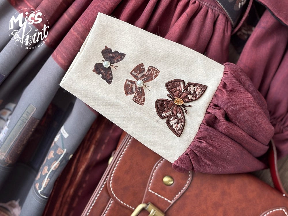 【受注予約~11/6】German Bookshelf ワンピース【Miss Point】