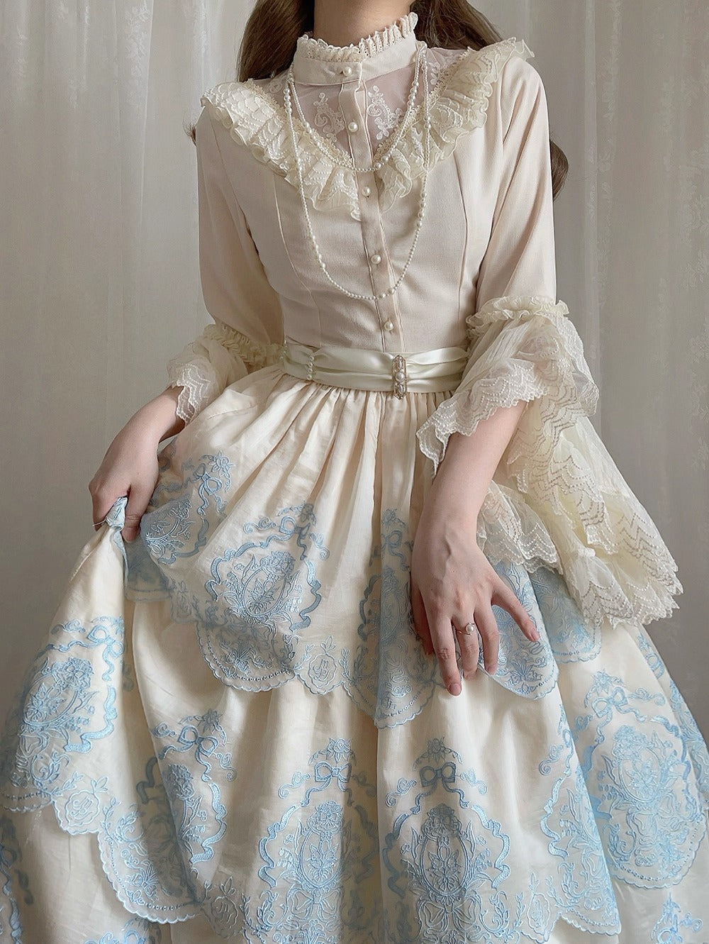 【受注予約~9/25】Point Gardens ブラウス【Miss Point】