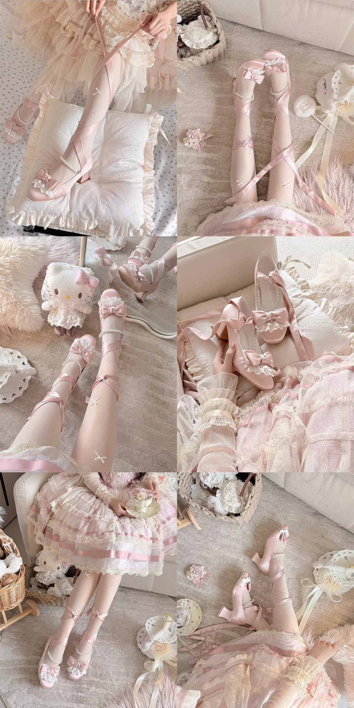 【受注予約~5/11】Swan Song-Lace-Up Ver.- パンプス【MODO】