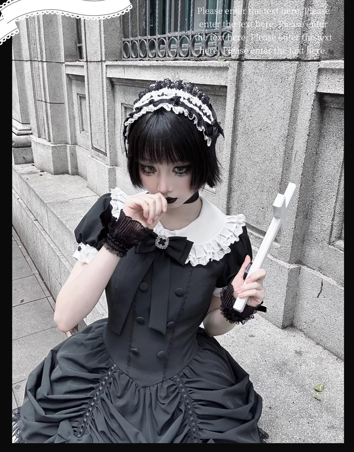 【受注予約~4/23】黒曜石 ワンピース【初代魔女】