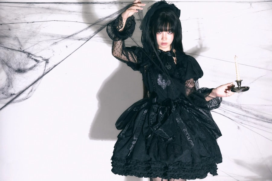 【受注予約~12/11】月光蜘蛛 ケープ・ボレロ【Moon River】