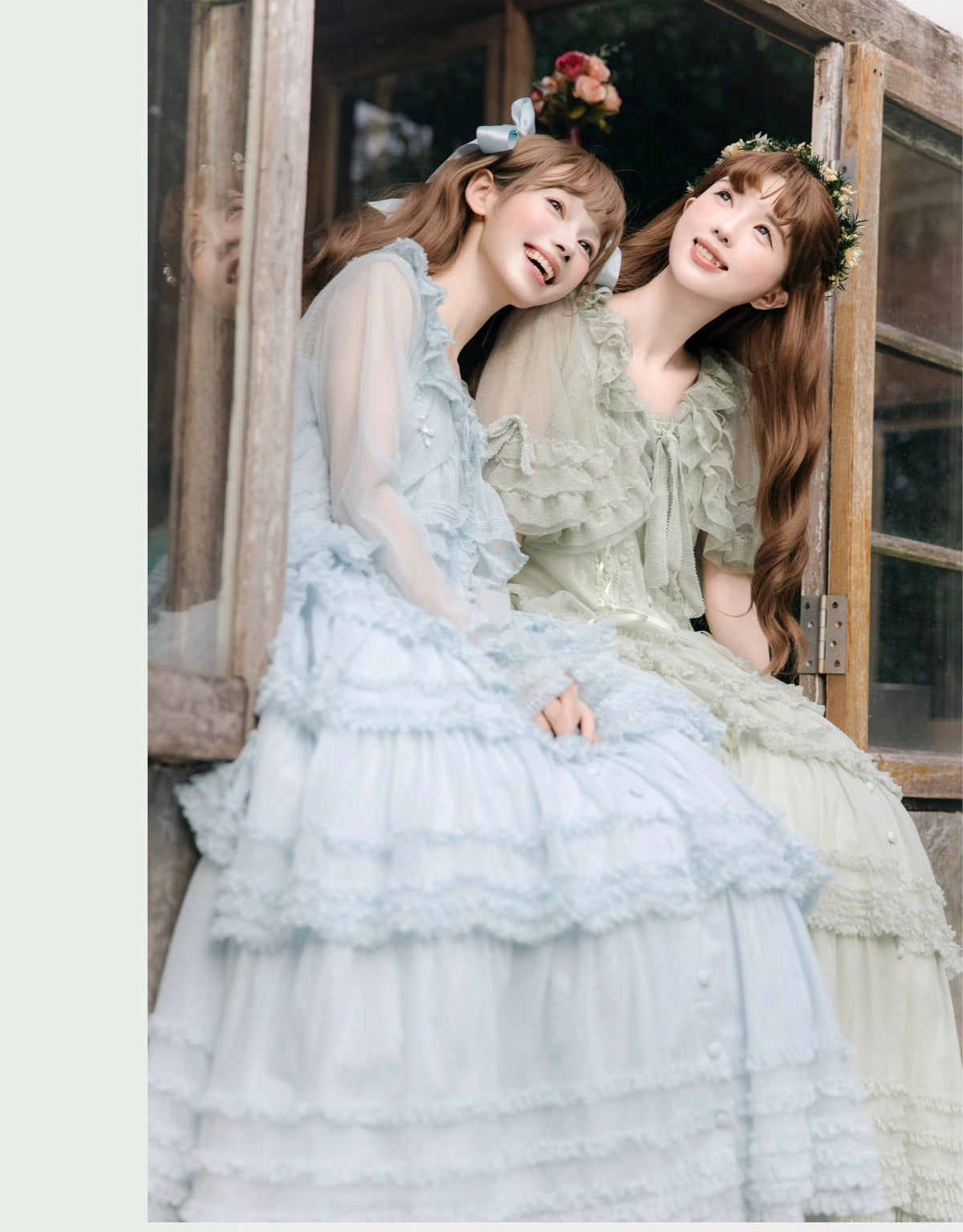 【受注予約~12/24】Lillian's Summer ジャンパースカート(タイプ2・ショート丈)【Spring Flower Language】